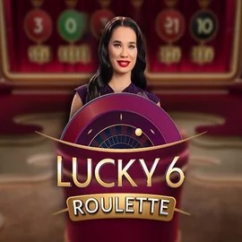 Lucky 6 Roulette slot visual from Pragmatic Play available on x3bet.it.com