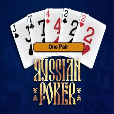 Russian Poker game by OneTouch Games – logo hosted on X3bet casino